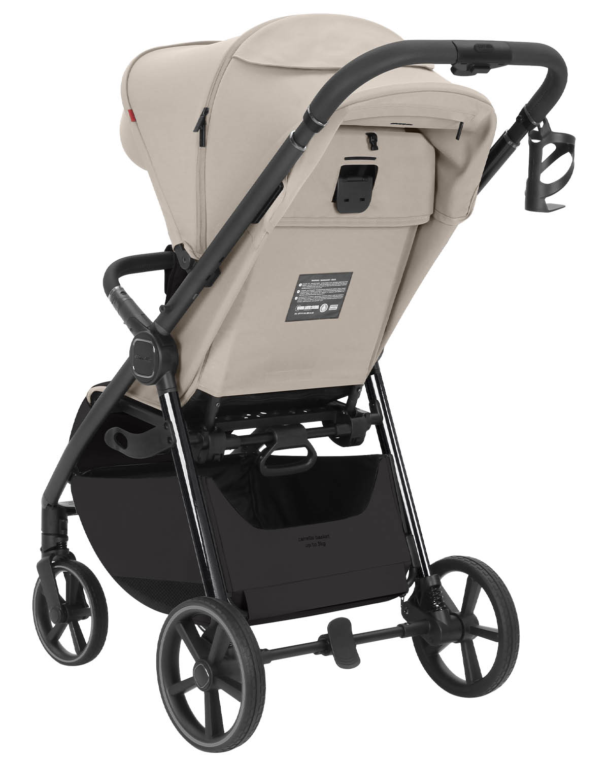 Прогулочная коляска Bravo M/Lite 2025 ﻿Наклон спинки регулируется одной рукой с помощью кнопочного механизма.